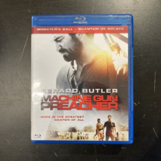 Machine Gun Preacher Blu-ray (M-/M-) -toiminta-