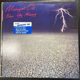 Midnight Oil - Blue Sky Mining LP (VG-VG+/VG+) -alt rock-