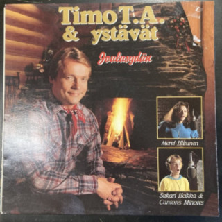 Timo T.A. Mikkonen & Ystävät - Joulusydän LP (M-/VG+) -joululevy-