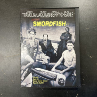 Swordfish DVD (VG+/VG+) -toiminta/jännitys-