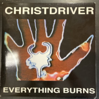 Christdriver - Everything Burns LP (VG+-M-/VG+) -industrial metal-