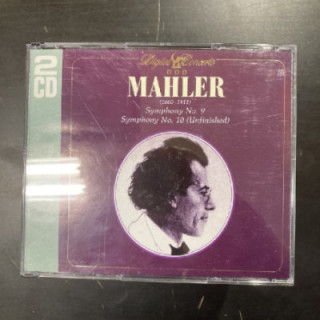Mahler - Symphony No.9 & Symphony No.10 2CD (VG+-M-/M-) -klassinen-