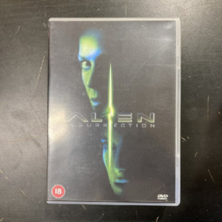 Alien - ylösnousemus DVD (VG+/M-) -kauhu/toiminta-