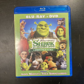 Shrek ja ikuinen onni Blu-ray+DVD (M-/M-) -animaatio-