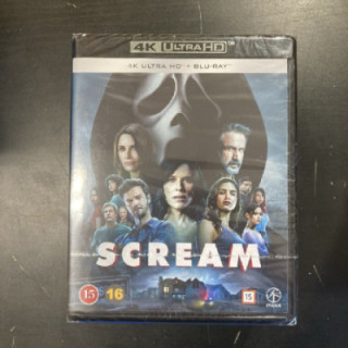 Scream (2022) 4K Ultra HD+Blu-ray (avaamaton) -kauhu-