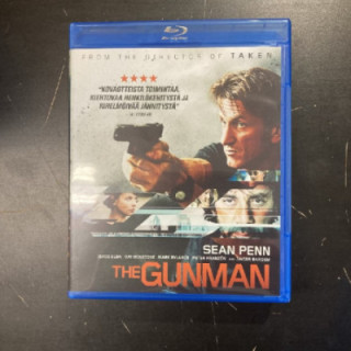 Gunman Blu-ray (M-/M-) -toiminta/draama-