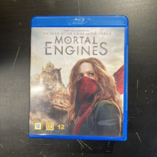 Mortal Engines Blu-ray (M-/M-) -seikkailu/sci-fi-