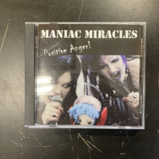 Maniac Miracles - Positive Anger! CD (M-/M-) -punk rock-
