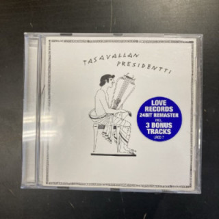 Tasavallan Presidentti - Tasavallan Presidentti (remastered) CD (VG+/VG+) -prog rock-