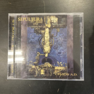 Sepultura - Chaos A.D. CD (M-/VG+) -groove metal-
