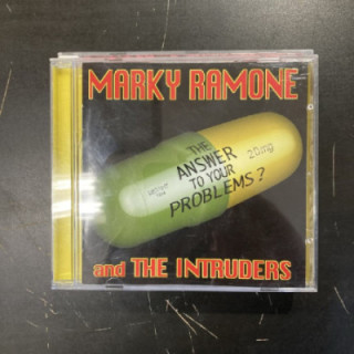 Marky Ramone And The Intruders - The Answer To Your Problems? CD (VG+/M-) -punk rock-