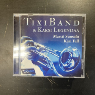 TixiBand - TixiBand & kaksi legendaa CD (VG+/VG+) -jazz-
