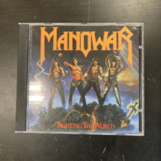 Manowar - Fighting The World CD (VG+/M-) -heavy metal-