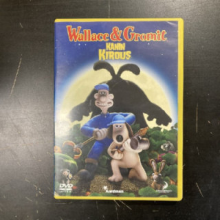 Wallace & Gromit - Kanin kirous DVD (VG+/M-) -animaatio-