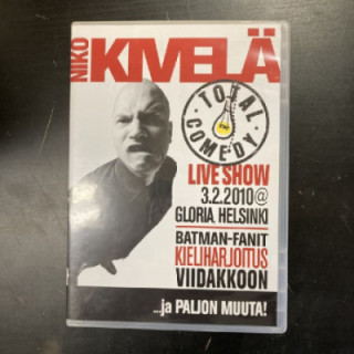 Total Comedy - Niko Kivelä DVD (VG+/M-) -komedia-