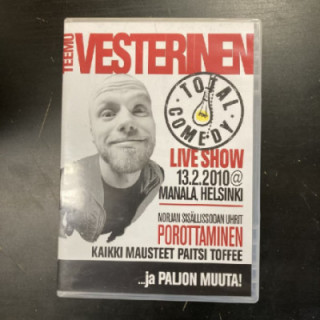 Total Comedy - Teemu Vesterinen DVD (M-/M-) -komedia-
