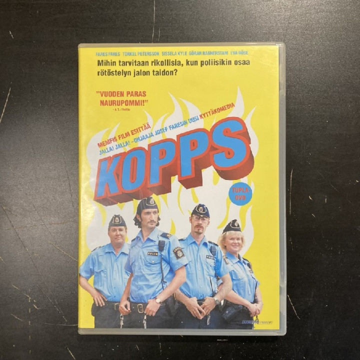 Kopps 2DVD (VG+/M-) -toiminta/komedia-