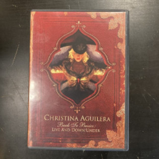 Christina Aguilera - Back To Basics (Live And Down Under) DVD (M-/M-) -pop-