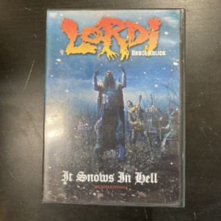 Lordi - It Snows In Hell DVDS (VG/M-) -heavy metal/hard rock-