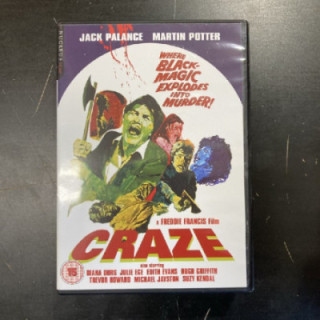 Craze DVD (M-/M-) -kauhu- (ei suomenkielistä tekstitystä)
