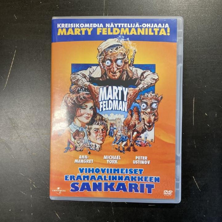 Vihoviimeiset erämaalinnakkeen sankarit DVD (VG+/M-) -komedia-