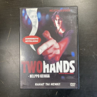Two Hands - helppo keikka DVD (VG/M-) -draama-