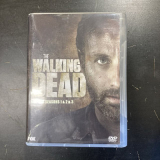 Walking Dead - Kaudet 1-3 13DVD (VG-VG+/M-) -tv-sarja-