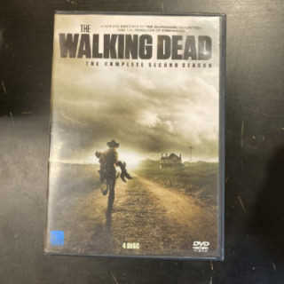 Walking Dead - Kausi 2 4DVD (VG-VG+/M-) -tv-sarja-