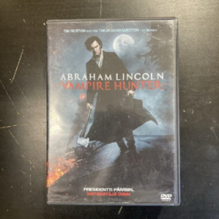 Abraham Lincoln - Vampire Hunter DVD (VG+/M-) -kauhu/toiminta-