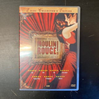 Moulin Rouge (collector's edition) 2DVD (VG+/M-) -musikaali-