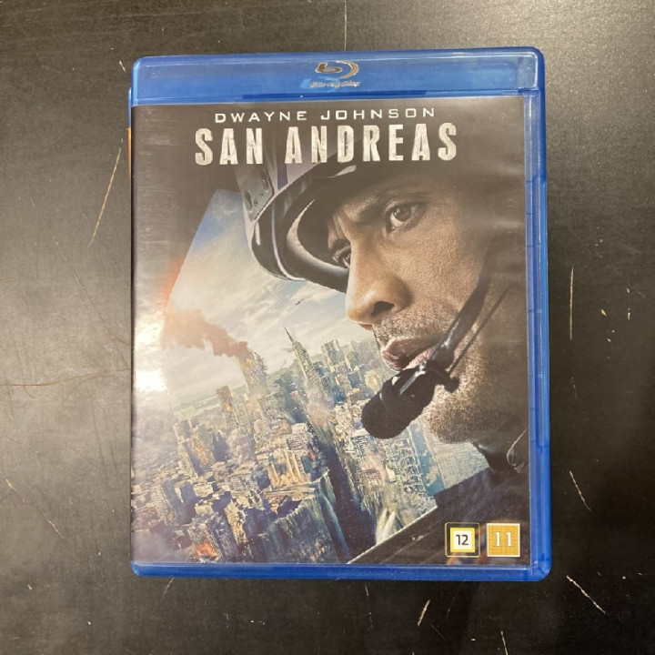 San Andreas Blu-ray (M-/M-) -toiminta-