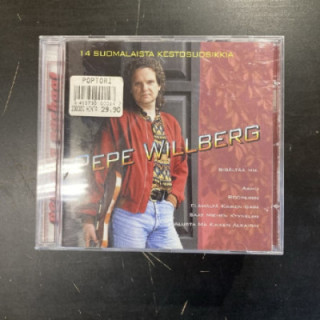 Pepe Willberg - 14 suomalaista kestosuosikkia CD (VG+/VG) -iskelmä-