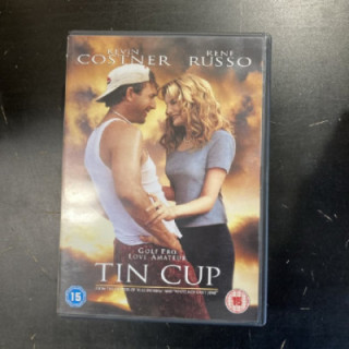 Tin Cup DVD (M-/M-) -komedia/draama- (ei suomenkielistä tekstitystä)