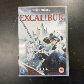 Excalibur DVD (M-/M-) -seikkailu- (ei suomenkielistä tekstitystä)