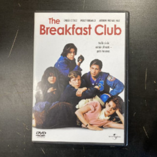 Breakfast Club DVD (VG+/M-) -komedia/draama-