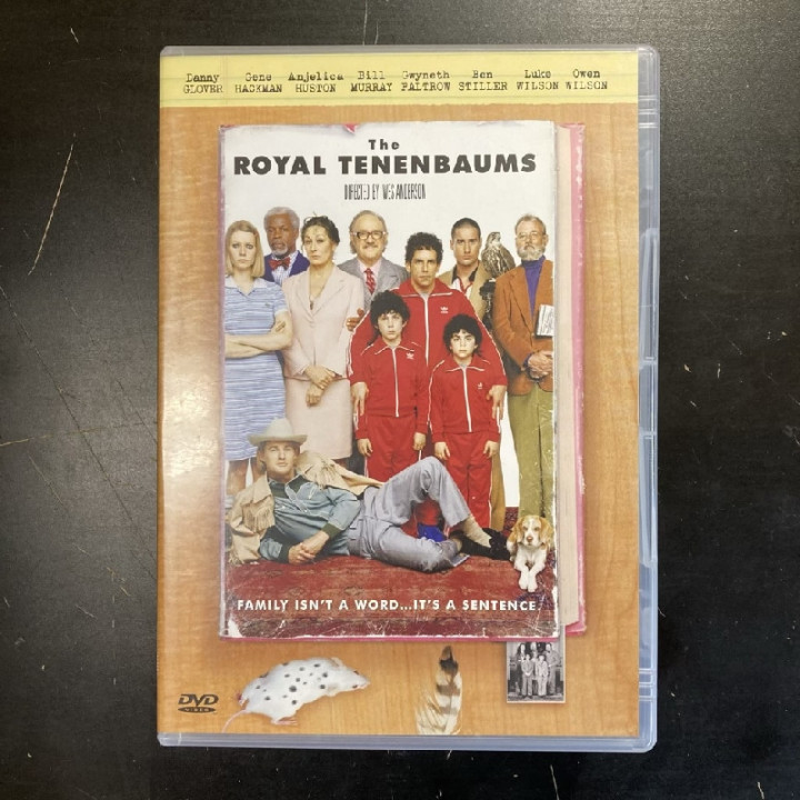 Royal Tenenbaums DVD (M-/M-) -komedia/draama-