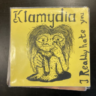 Klamydia - I Really Hate You 7'' (VG+-M-/VG+) -punk rock-