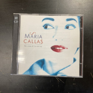 Maria Callas - The Voice Of The Century 2CD (M-/M-) -klassinen-