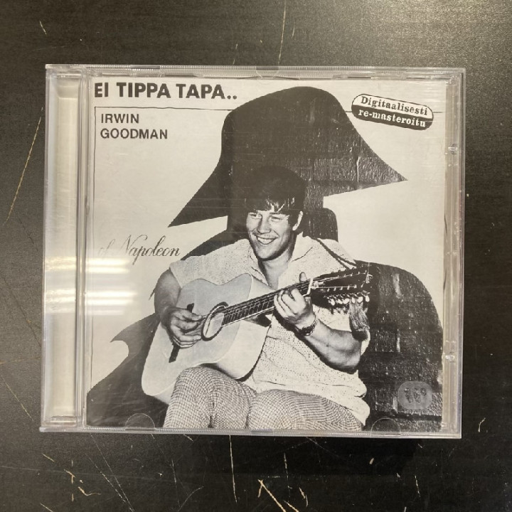 Irwin Goodman - Ei tippa tapa... (remastered) CD (VG+/VG+) -pop rock-