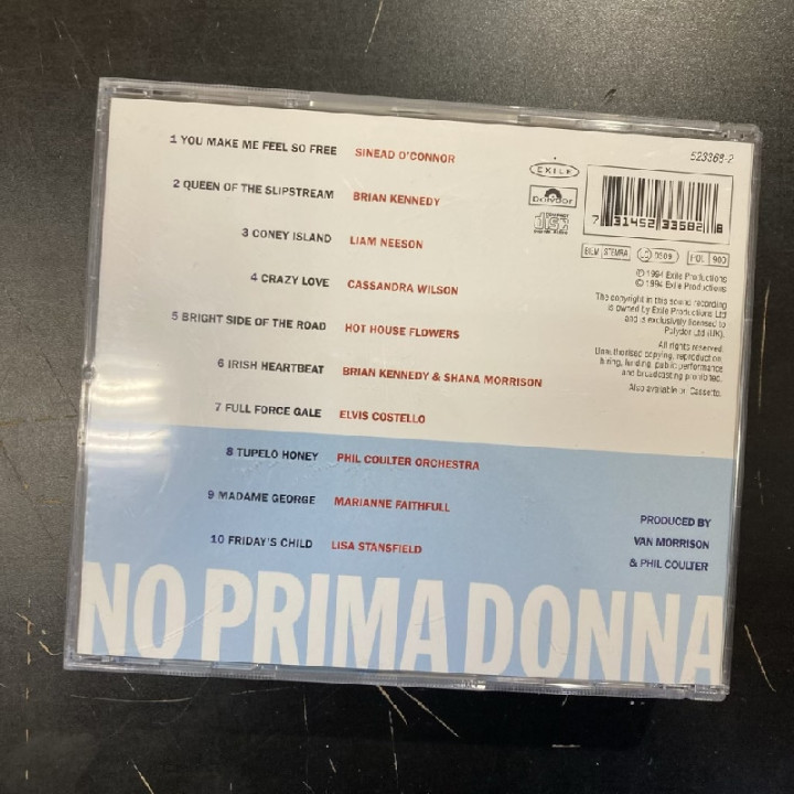 V/A - No Prima Donna (The Songs Of Van Morrison) CD (VG+/M-)