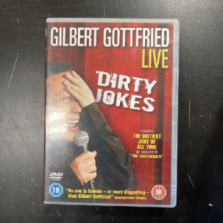 Gilbert Gottfried - Dirty Jokes DVD (VG+/M-) -komedia- (ei suomenkielistä tekstitystä)
