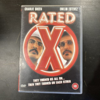Rated-X DVD (VG+/M-) -draama- (ei suomenkielistä tekstitystä)