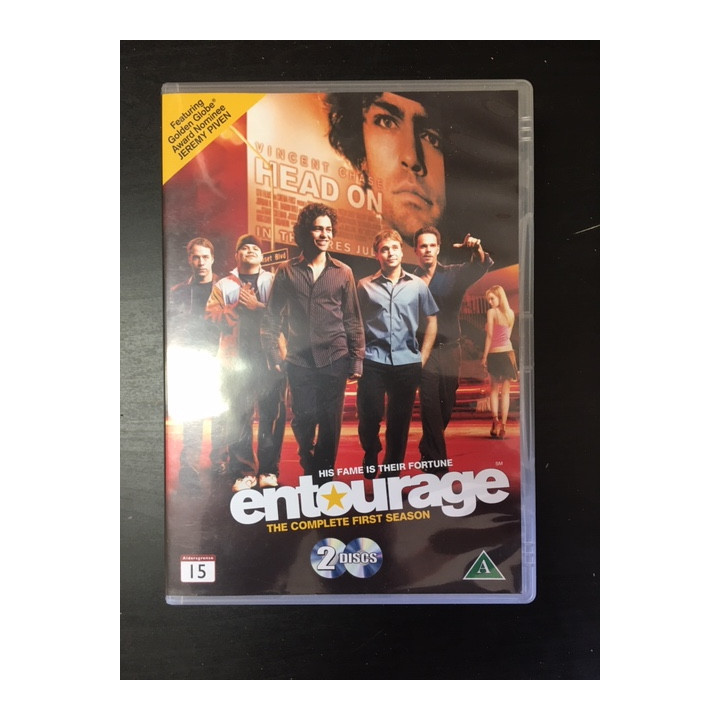 Entourage - Kausi 1 2DVD (M-/M-) -tv-sarja-