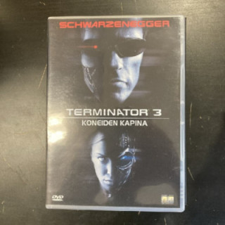 Terminator 3 - koneiden kapina 2DVD (M-/M-) -toiminta/sci-fi-