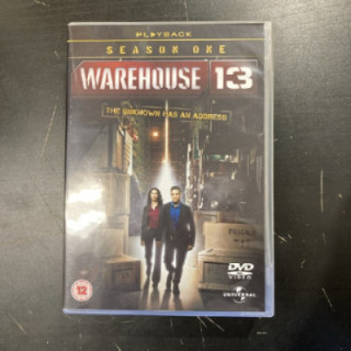 Warehouse 13 - Season 1 4DVD (VG+-M-/M-) -tv-sarja- (ei suomenkielistä tekstitystä)