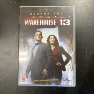 Warehouse 13 - Season 2 4DVD (VG+/M-) -tv-sarja- (ei suomenkielistä tekstitystä)