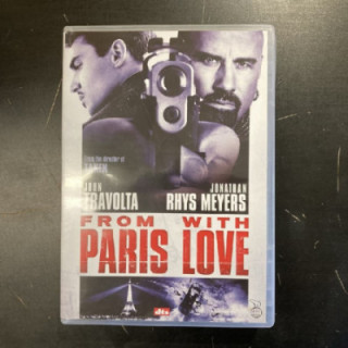From Paris With Love DVD (M-/M-) -toiminta-