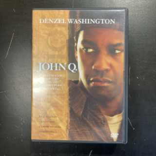 John Q DVD (VG/M-) -jännitys/draama-