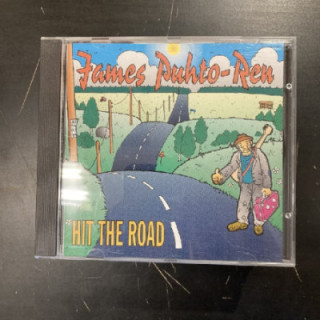 James Puhto-Ren - Hit The Road CDEP (VG+/M-) -punk rock-