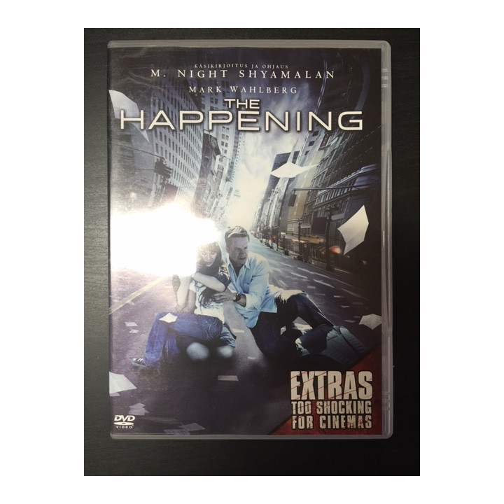 Happening DVD (VG+/M-) -draama/sci-fi-